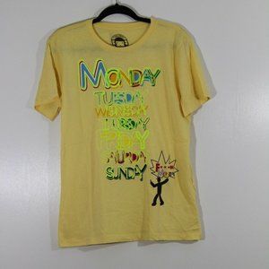 Levanter By Intercrew T Shirts Yellow Graphic Med